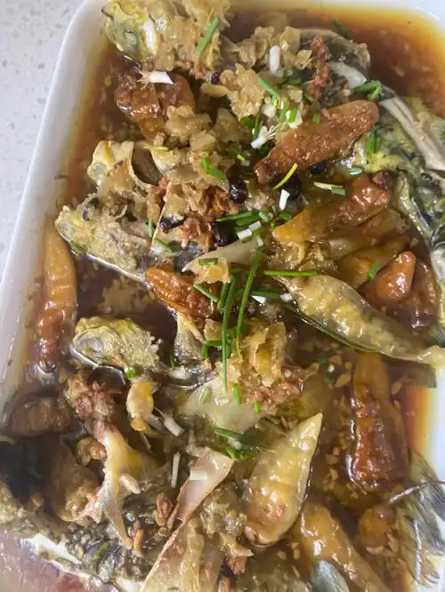 剁椒昂丁鱼好吃到连汤都不剩一点