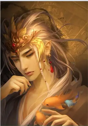 求好看的古风美男图