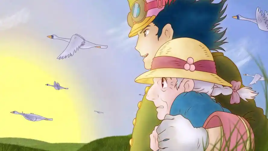 宫崎骏《哈尔的移动城堡》唯美高清桌面壁纸_卡通动漫_壁纸下载_美桌