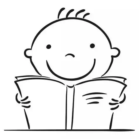看书的人物简笔画看书的人物简笔画小女生