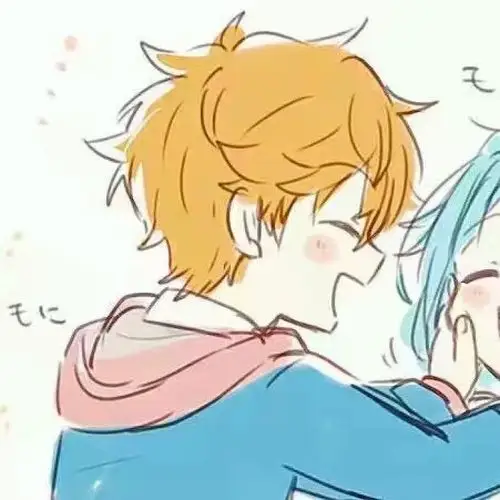 情头动漫唯美可爱萌捏脸笑