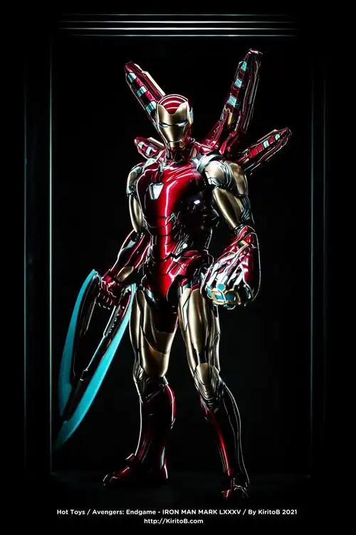 模玩摄影hottoys钢铁侠mark85
