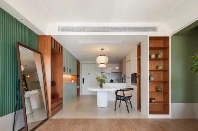 100㎡简约北欧风格新房装修效果图