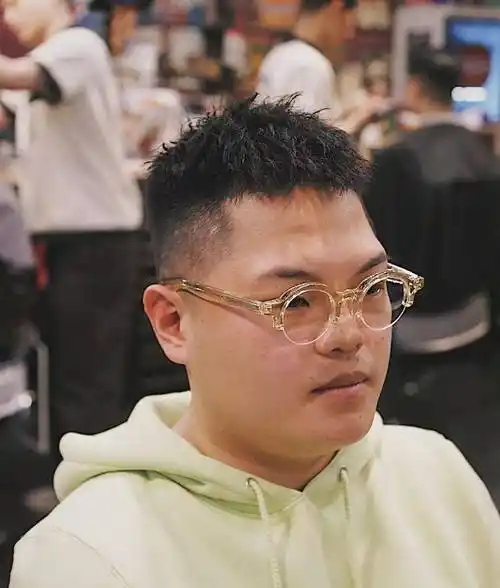 "渣男发型"_发型