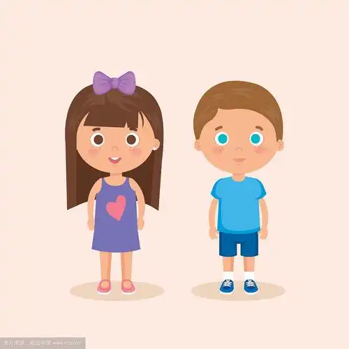 两个小孩角色