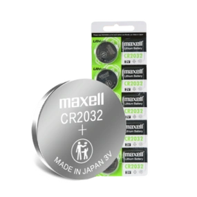 麦克赛尔maxellcr20323v纽扣电池5粒装汽车钥匙遥控器电子秤手表锂