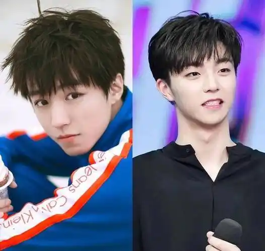 戴口罩的刘耀文被指撞脸王俊凯,网友傻傻分不清,小凯长了大众脸_时代