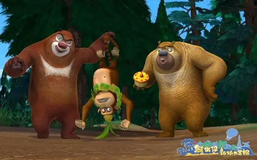 动画片《熊出没》桌面壁纸