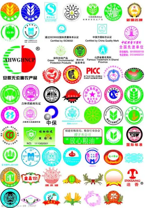 驰名商标各种标志