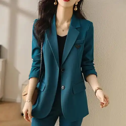 职业西装外套女工作服套装秋装新款气质时尚女神范高级感西服正装