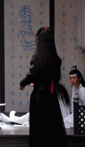 陈情令 王一博 肖战 动图