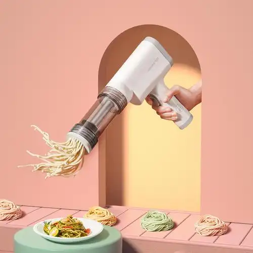 九阳手持电动面条机家用小型全自动压面机智能饸面条机