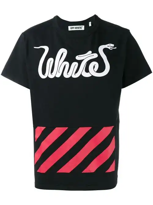 off-white 印花t恤