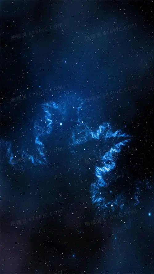 星空深蓝色背景图