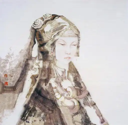 孙春龙国画人物