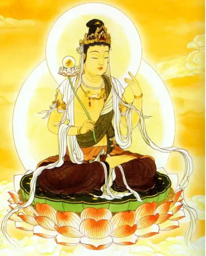 恭迎"东方三圣"之月光菩萨圣诞,顶礼月光菩萨,成就一切善法