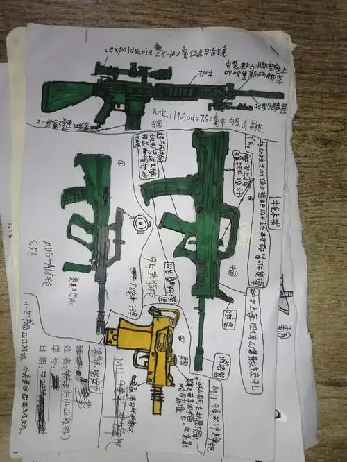 我画的械枪