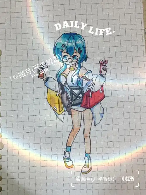 恐躲3繁华都市雪莉时装手绘