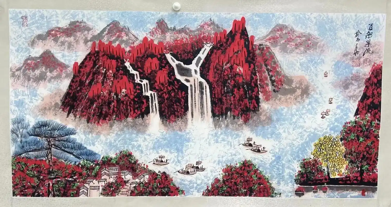 传承文化 李可染国画艺术第三代掌门人,可染万山红遍艺术第一 - 抖音