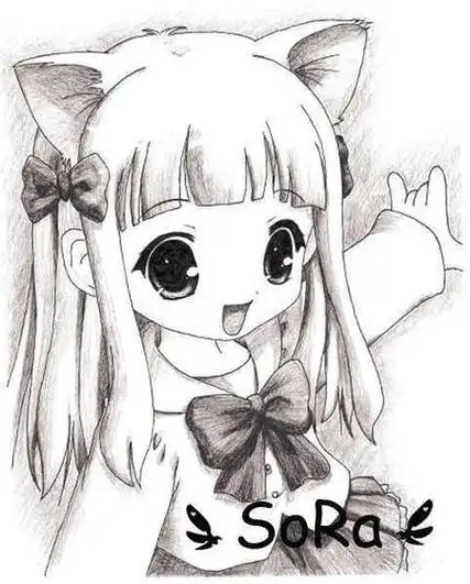 女孩简笔画图漫画人物图片女孩手绘图片大全漫画人物女孩简笔画图片