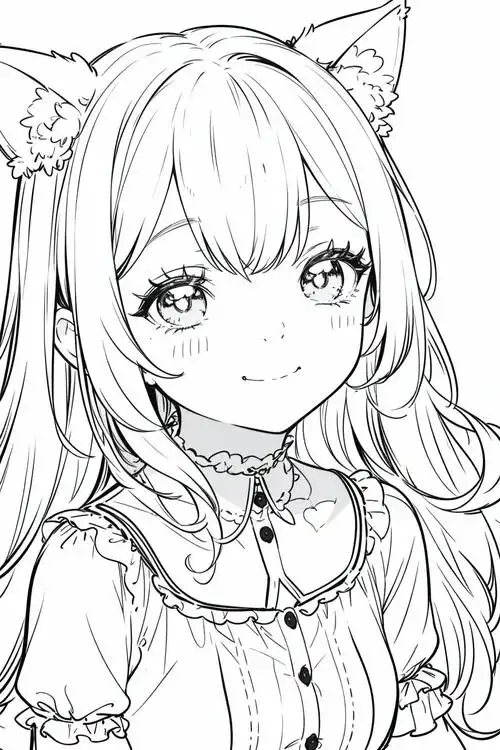 1000 二次元人物线稿参考素材!可临摹,可上色! - 哔哩哔哩