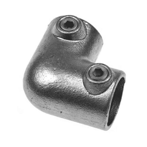 惠利得20mm四分镀锌钢管连接件圆管铁管水管接头配件架子衣架紧固件