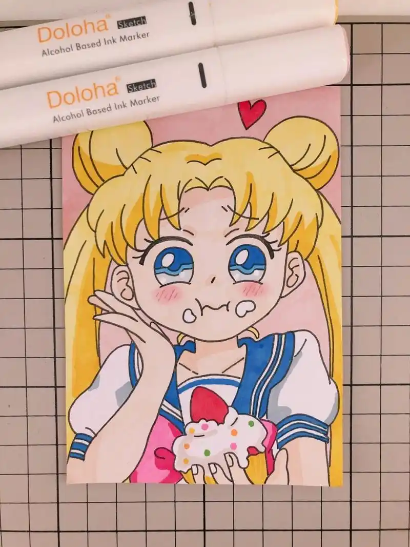 马克笔:多乐绘128色#多乐绘马克笔