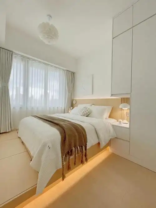 装修风格也简约清爽,值得学习.