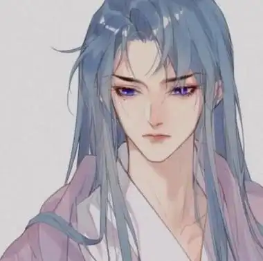 头像动漫男蓝头发蓝眼睛 动漫头像图片大全 -【爱个性】