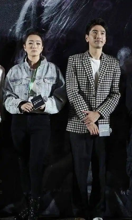 高圆圆助阵赵又廷新片老公搂她肩好傲娇同框巩俐输气场赢美貌