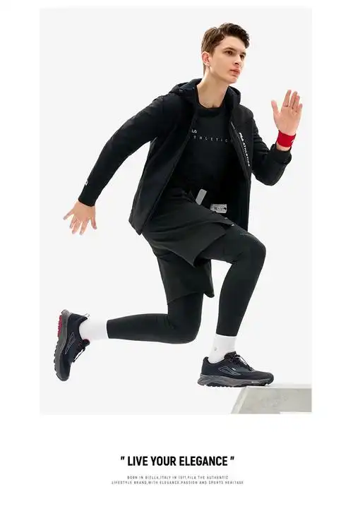 【黄景瑜同款】fila斐乐男鞋户外鞋2022冬轻便回弹跑步鞋lynx 灰白-mb