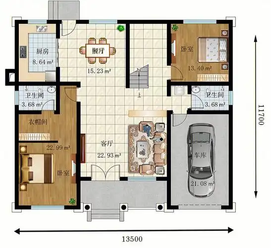 二层别墅自建房设计推荐含效果图