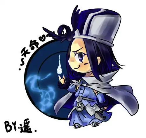 q版司马懿简笔画 简笔画图片大全-普车都