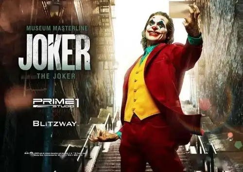 配件丰富造型逼真,p1s杰昆版小丑雕像来了