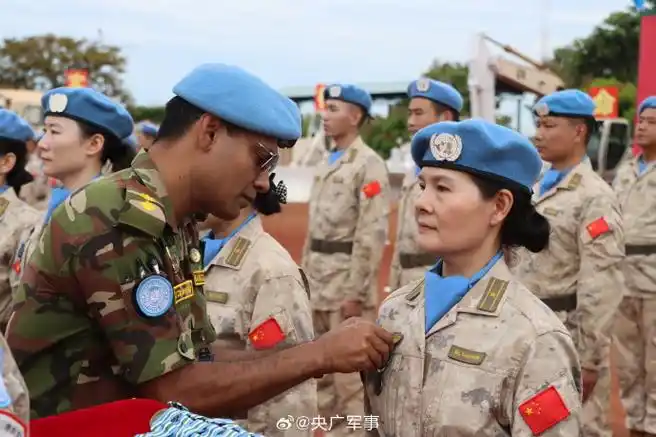 我维和部队331名官兵被授予联合国勋章