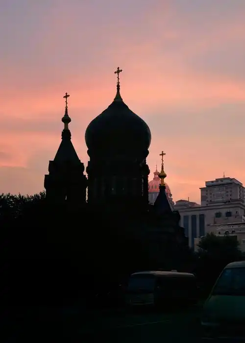 索菲亚教堂日出