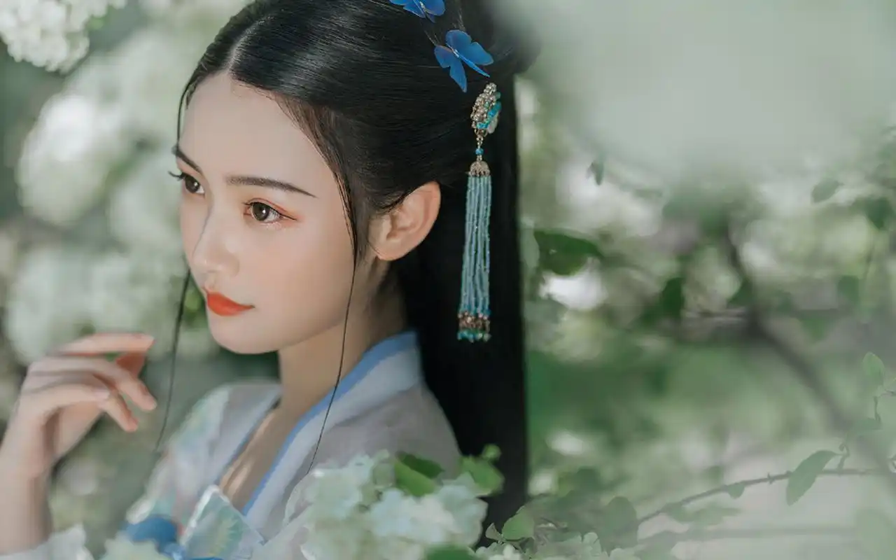 古风美女唯美写真高清壁纸