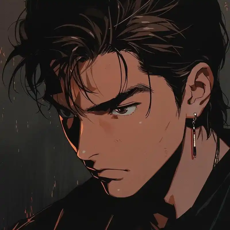 高级感小众棕色系列——旧漫头像 #男生头像 #旧漫头像 #氛 - 抖音