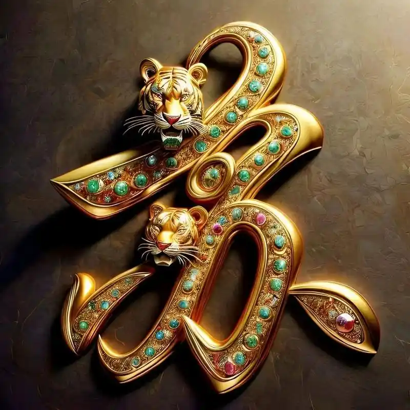 姓氏头像虎系列