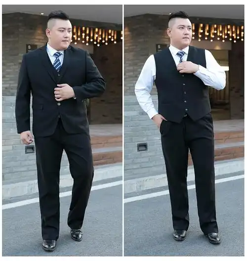 优选海澜之家旗下aex大码西装男士绅士加肥加大胖子商务正装西服外套