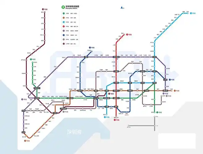 2020深圳地铁线路图_文档下载
