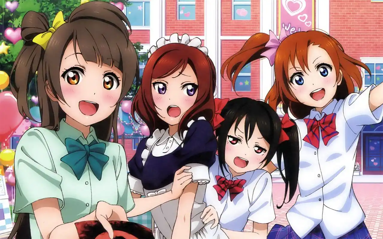 二次元日本动漫love live萌妹子高清唯美桌面壁纸(三)