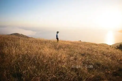 白天站在棕色地上的人(man standing on brown field during daytime)