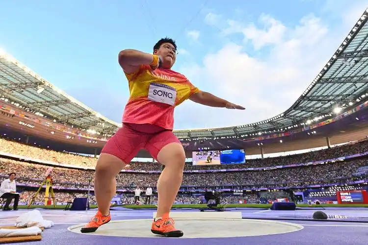 巴黎奥运会丨田径——女子铅球赛况(14)