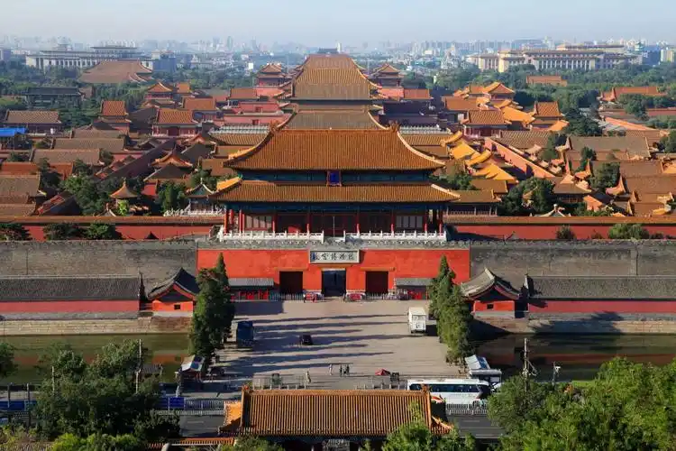 北京故宫全景