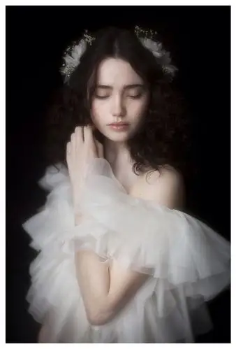 唯美人像摄影 图片来自pinterest