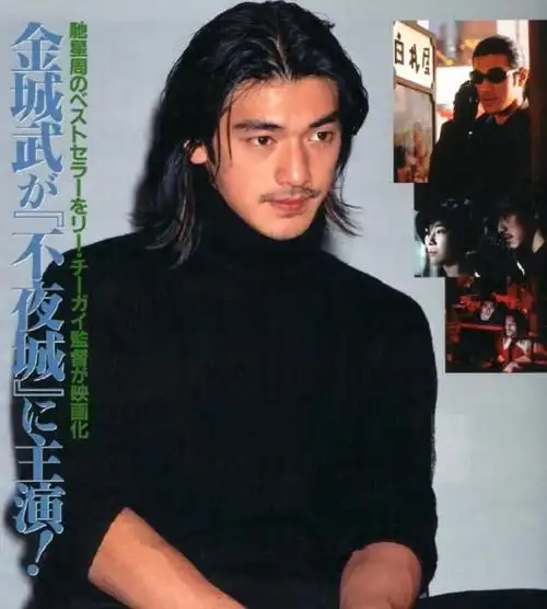 金城武即使是长发造型也是帅气型男,在他身上你还能说出娘这样的词吗?