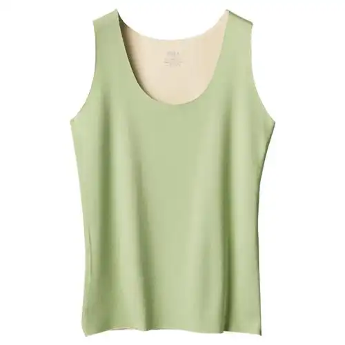 南极人无痕保暖背心女秋冬加绒加厚内穿打底发热防寒无袖内衣上衣