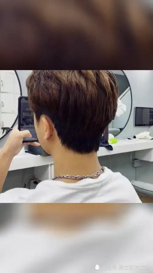 男生后脑勺这样剪,简直帅炸了