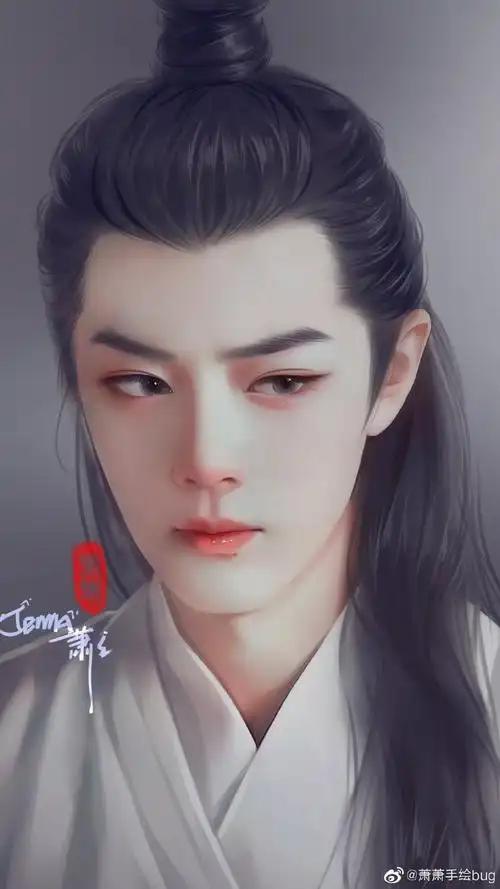 肖战超话心中最爱的古装男神#我画的就是肖战